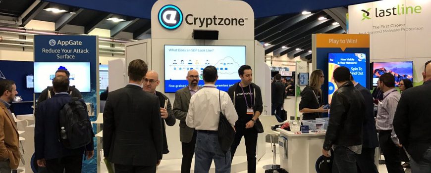 trade show games for tech exhibitors - virtual prize wheel for Cryptozone