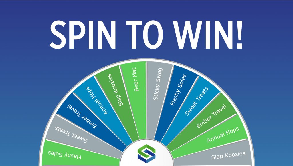 Virtual Prize Wheel - Skybox - Spin To Win trade show game