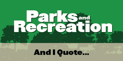 Parks and Recreation Trivia | And I Quote