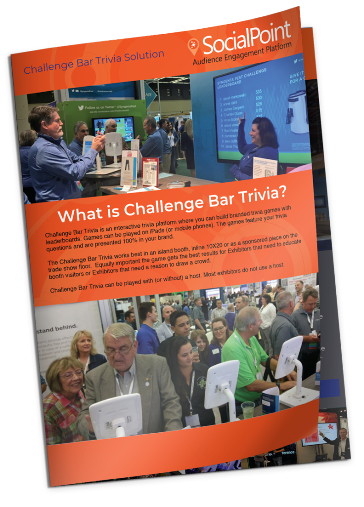SocialPoint Challenge Bar Trivia Brochure